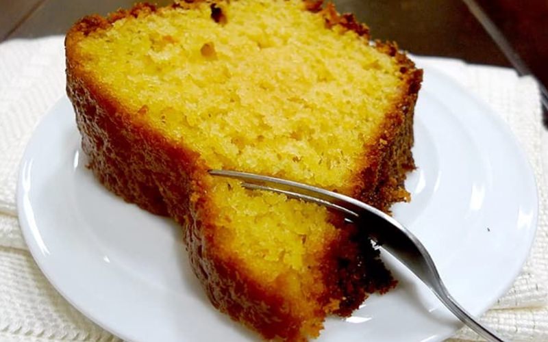 Bolo de Laranja com Casca