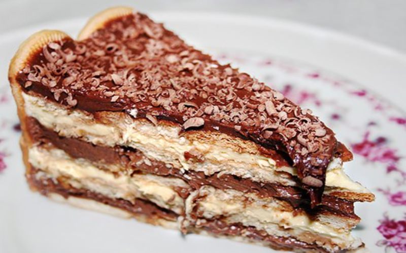 Receita de Pavê de Biscoito com Maizena