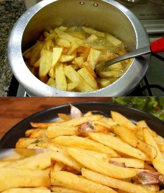 Batata Frita na Panela de Pressão
