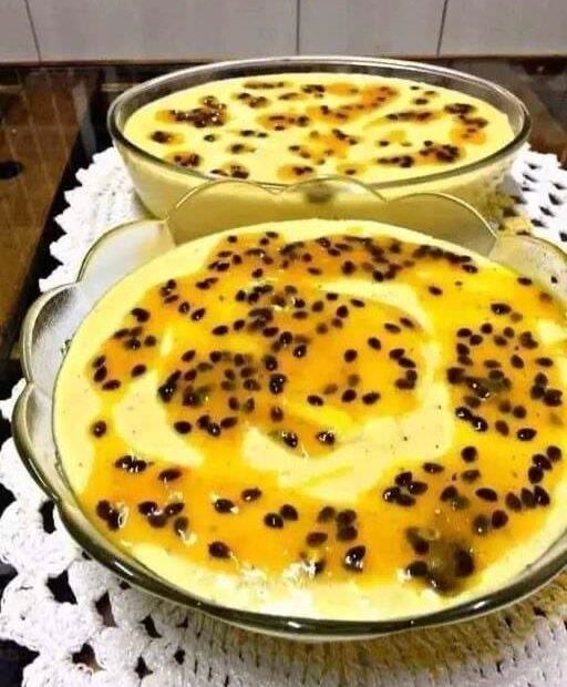 Mousse de Maracujá com 3 Ingredientes