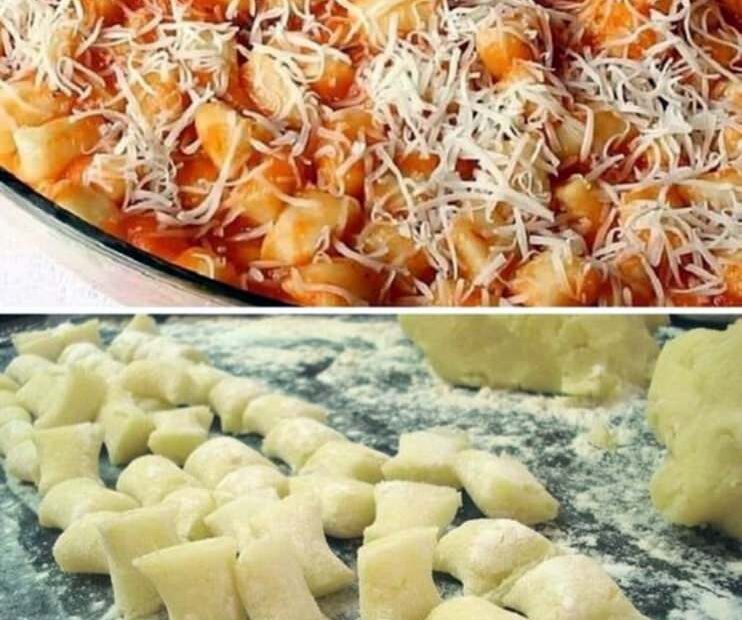 Nhoque de Mandioca à Bolonhesa